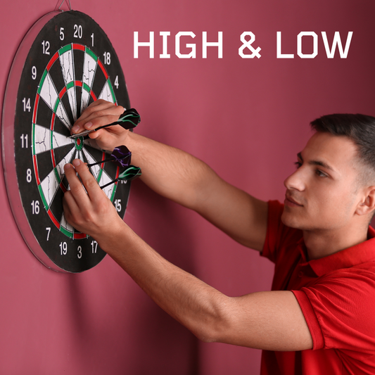 How To Play The Dart Game High and Low