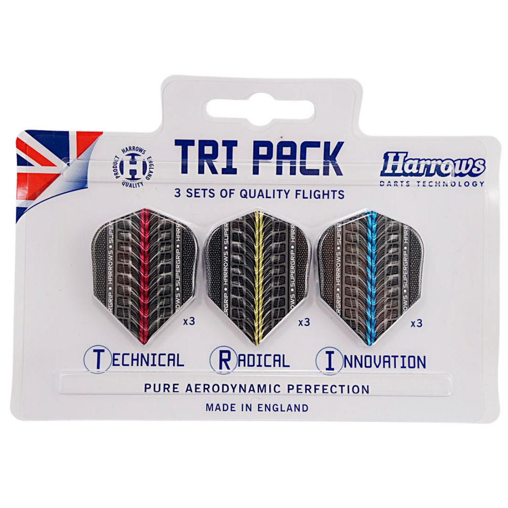 Harrows Tri Pack Supergrip Flights