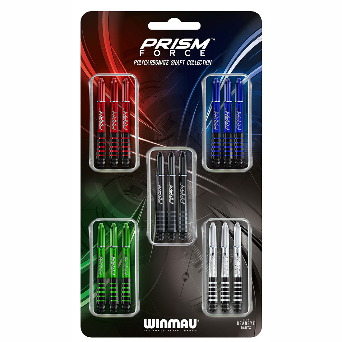 Winmau Prism Force Shaft Collection