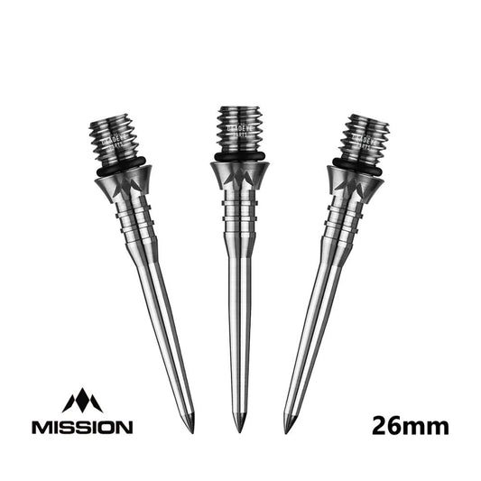 Mission Titan Pro Titanium Conversion Dart Points Soft To Steel Grooved