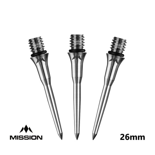 Mission Titan Pro Titanium Conversion Dart Points Soft To Steel Smooth