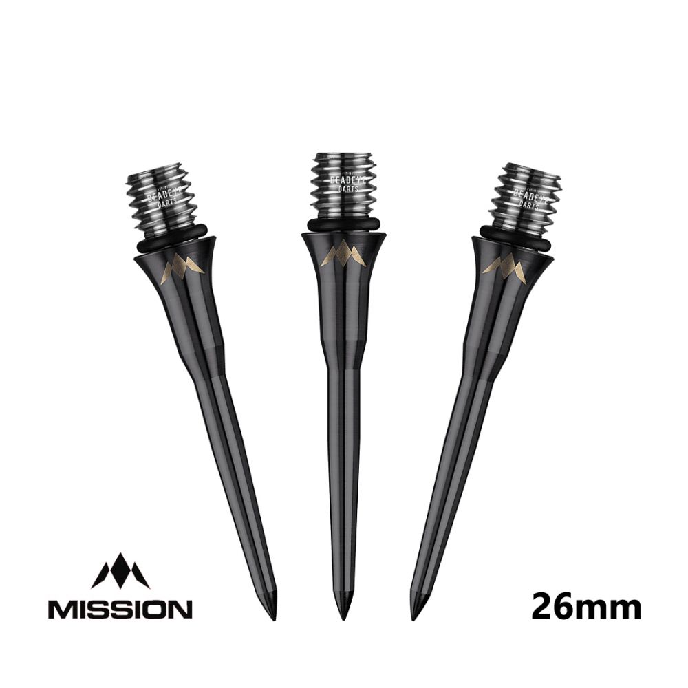 Mission Titan Pro Titanium Conversion Dart Points Soft To Steel Smooth