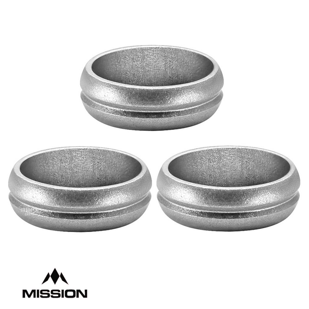 Mission F Lock Rings Flight Lock For Hole Punched Flights Aluminium