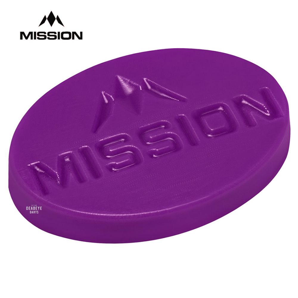 Mission Grip Wax With Logo Scented 7Mm Thick Large Grape