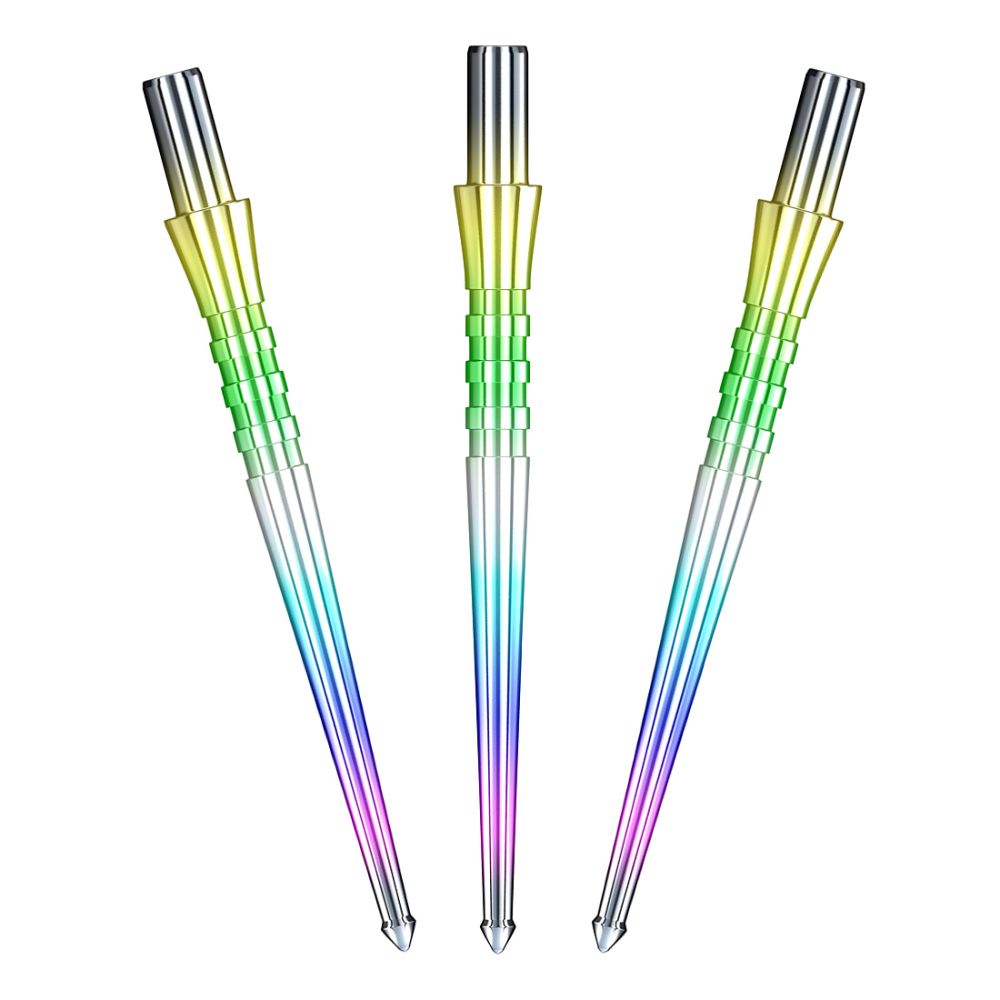 Red Dragon Specialist Dart Points - Raptor GT Rainbow Points