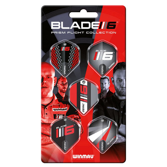 Winmau Prism Blade 6 Flight Collection