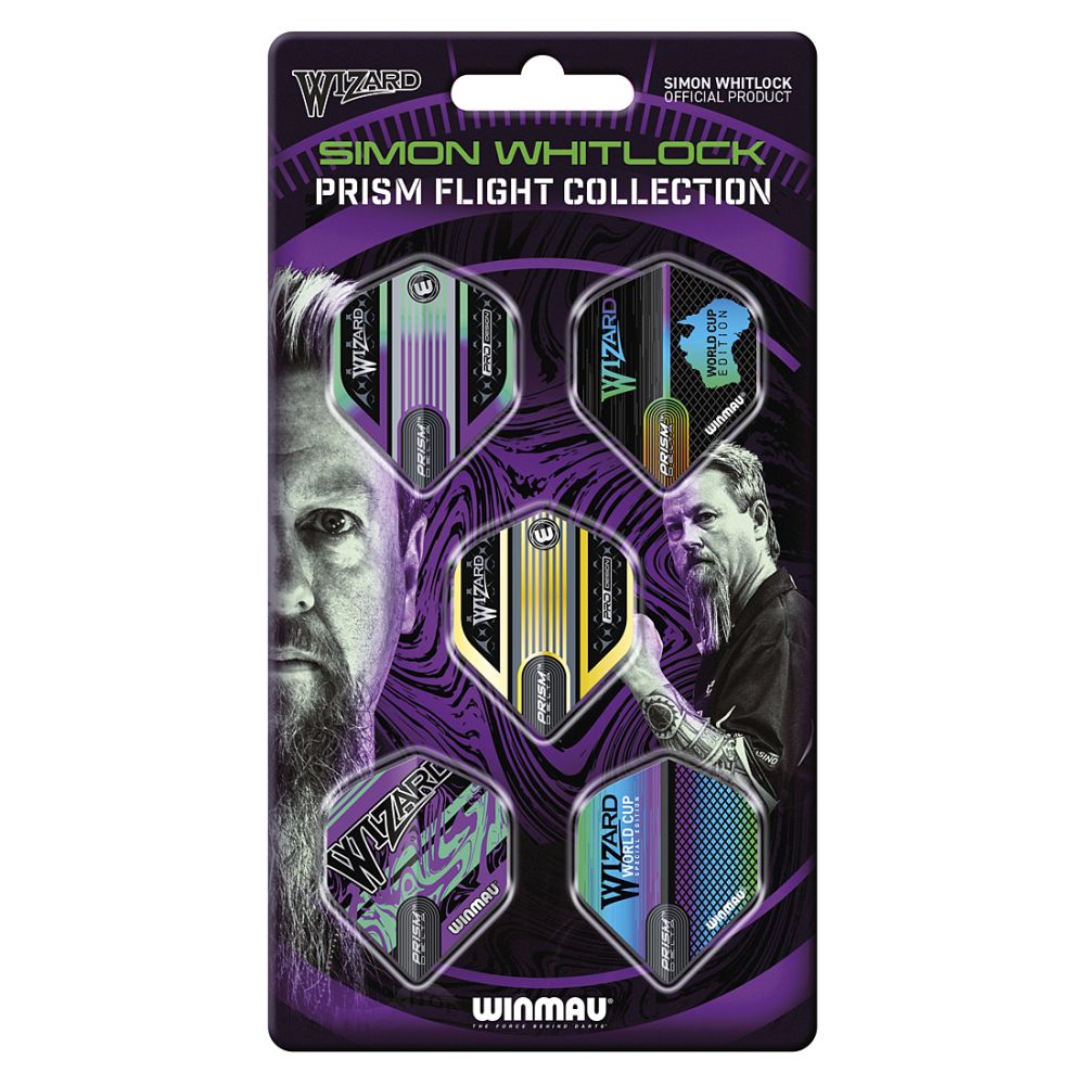 Winmau Simon Whitlock Prism Dart Flight Collection