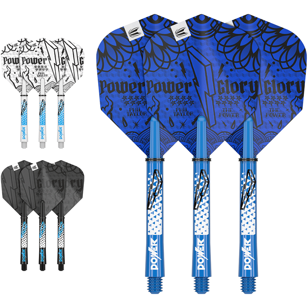 Target Phil Taylor Power Ink Flight Shaft Combo 3 Sets