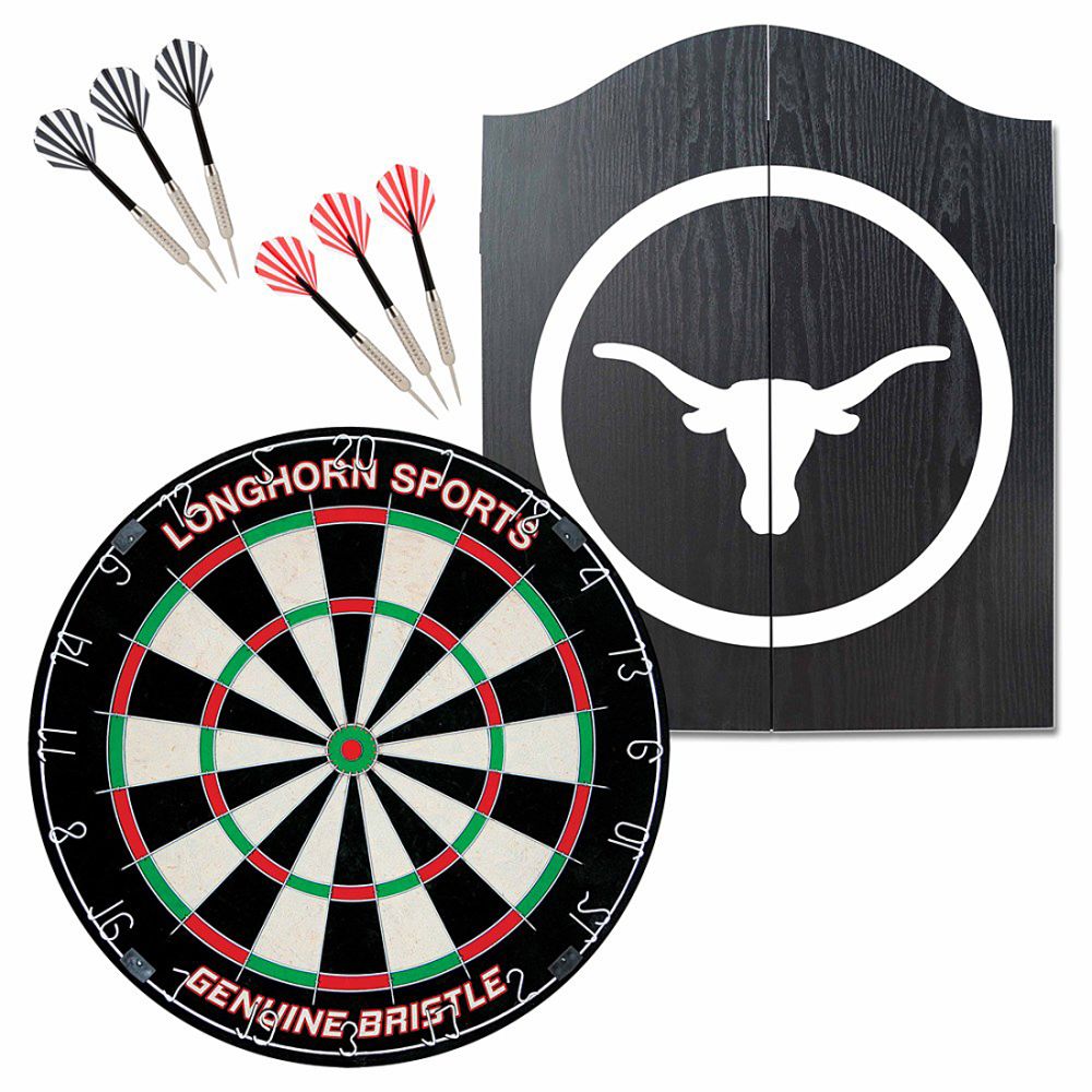 Formula Longhorn Dartboard Cabinet Set