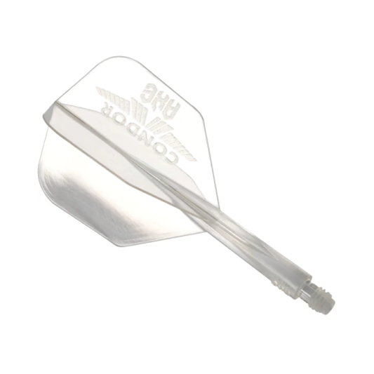 Condor Clear Dart Flights - AXE LOGO