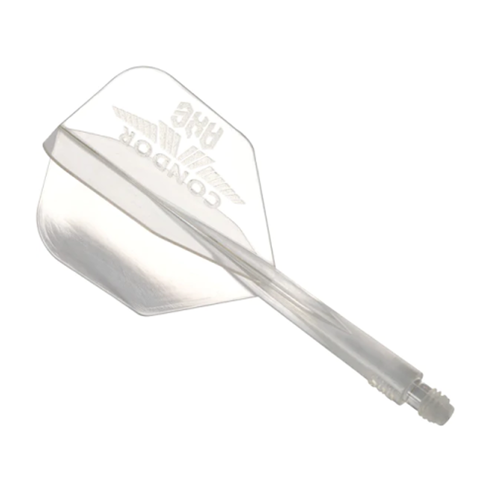 Condor Clear Dart Flights - AXE LOGO