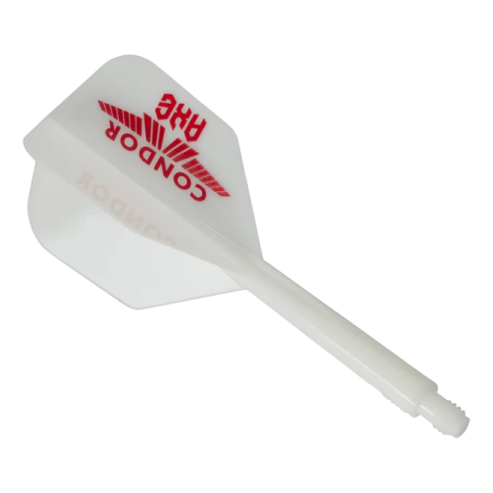 Condor Clear Dart Flights - AXE LOGO