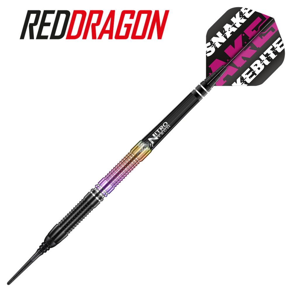 Red Dragon Peter Wright Snakebite World Champion 2020 Edition Soft Tip Darts