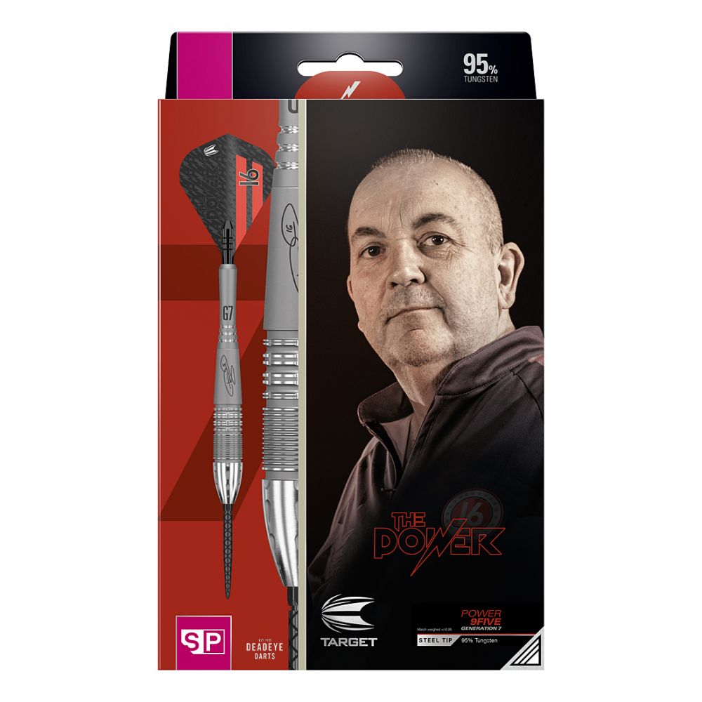 Target Phil Taylor Power 9 Five G7 Swiss Point Steel Tip Darts