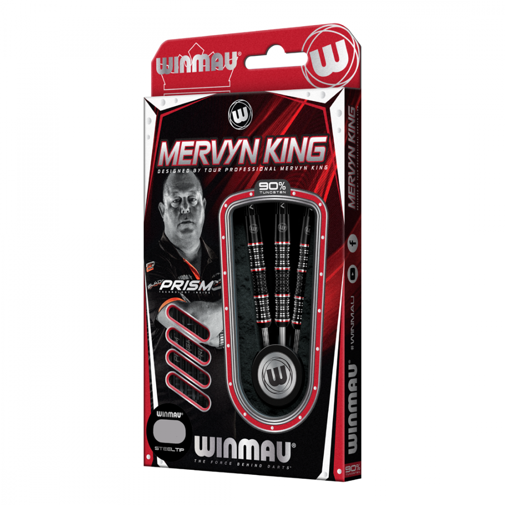 Winmau Mervyn King Special Edition Steel Tip Darts