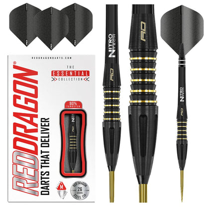 Red Dragon Clarion Black Steel Tip Darts