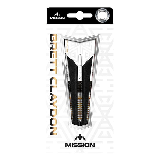 Mission Brett Claydon Steel Tip Tungsten Darts