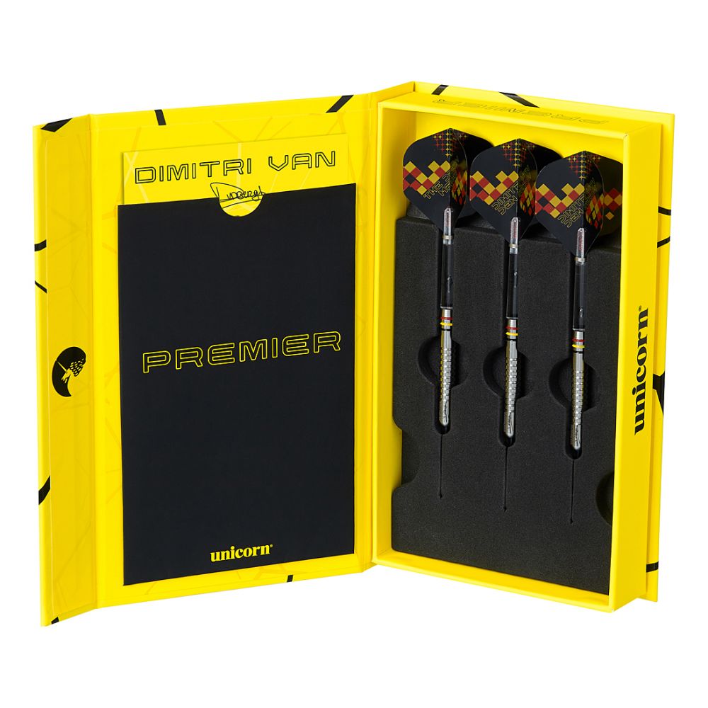 Unicorn Premier Dimitri Van den Bergh Steel Tip Darts