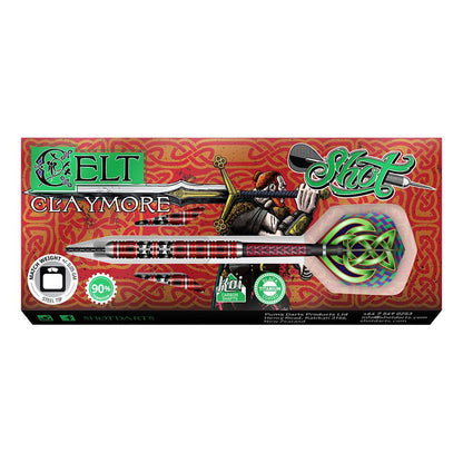 Shot Celt Claymore Steel Tip Darts