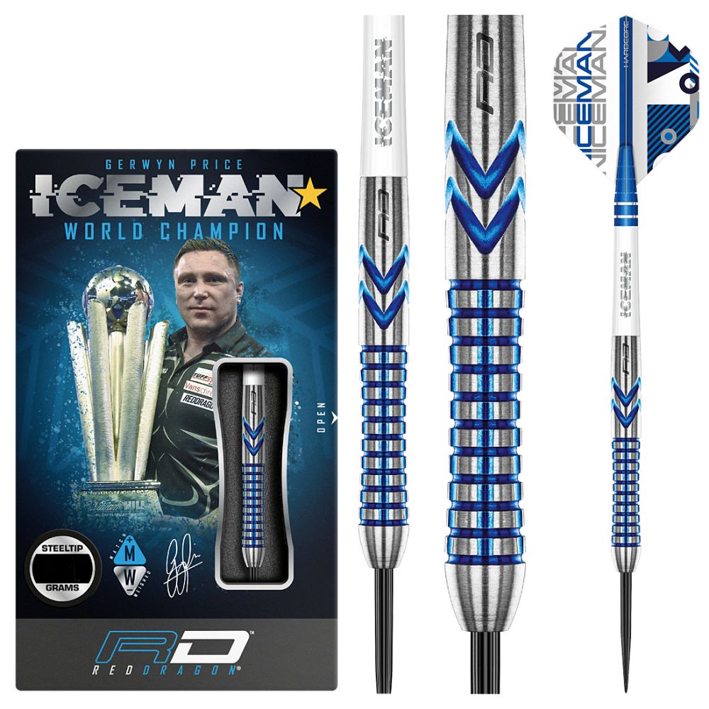 Red Dragon Gerwyn Price Iceman Contour Darts