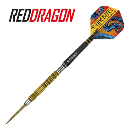 Red Dragon Peter Wright Snakebite Double World Champion SE Gold Plus Darts