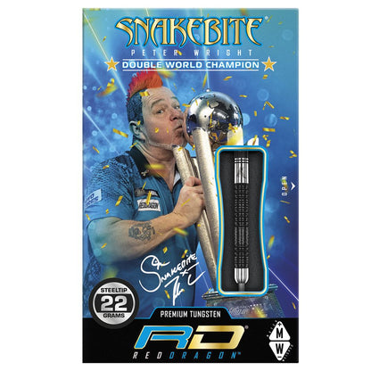 Red Dragon Peter Wright Snakebite Double World Champion Special Edition Darts