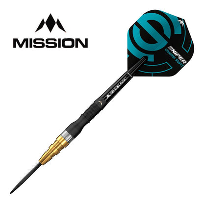 Mission Connor Scutt Steel Tip Darts The Sniper