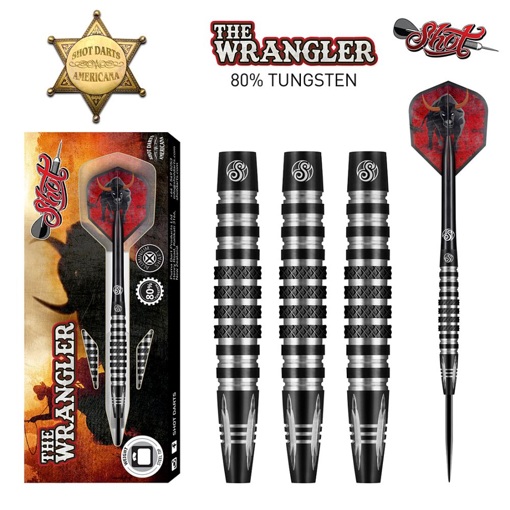 Shot Americana The Wrangler Steel Tip Darts