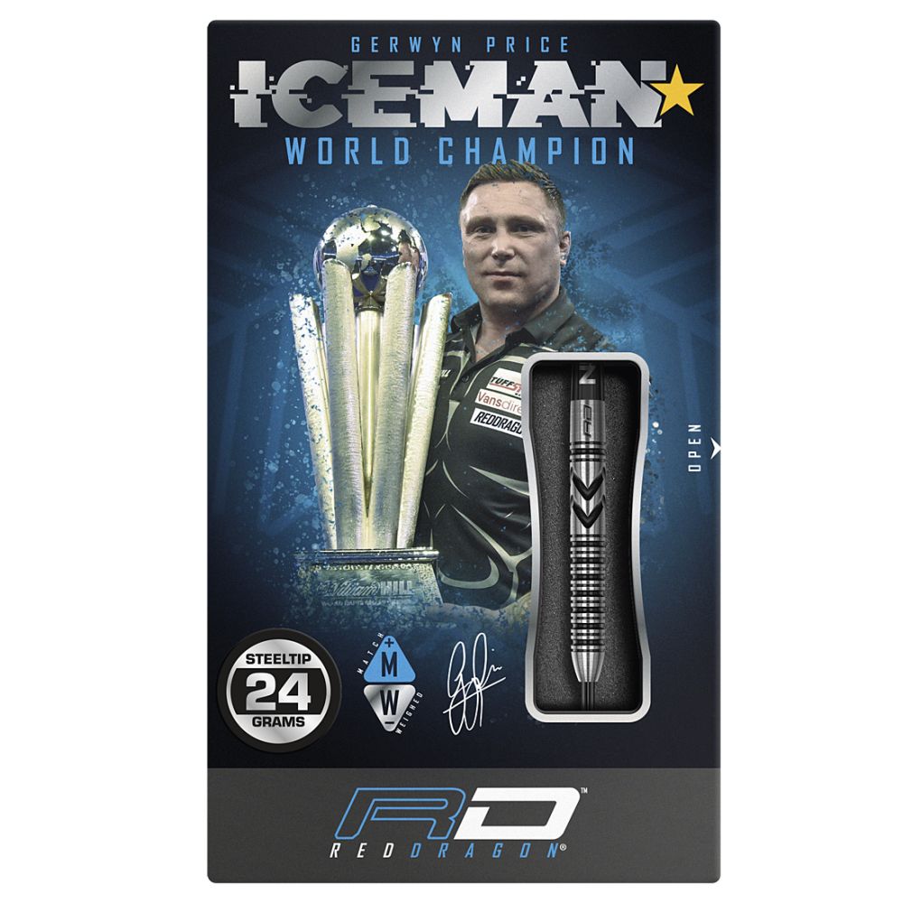 Red Dragon Gerwyn Price Iceman Thunderbolt Darts