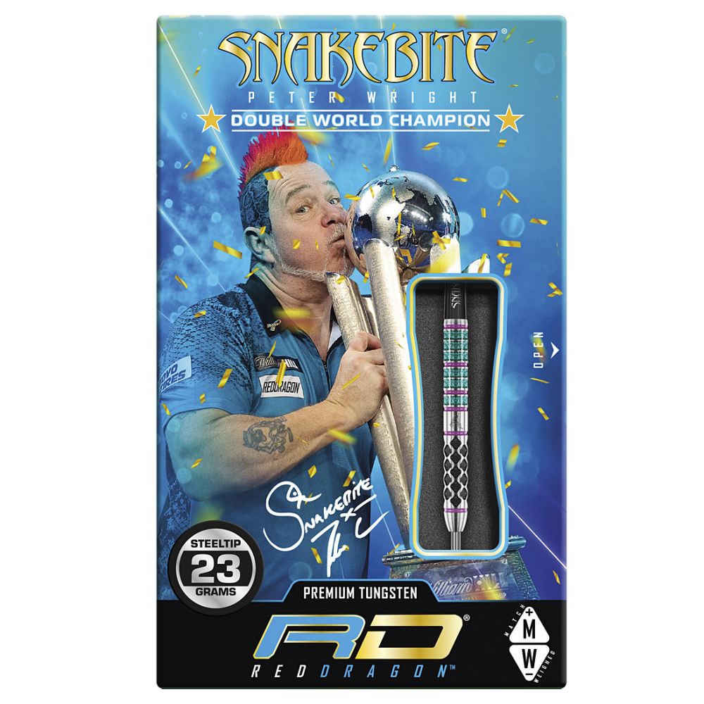 Red Dragon Peter Wright Snakebite Supa Venom Darts