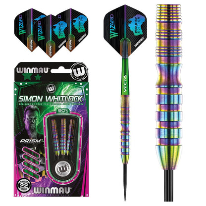 Winmau Simon Whitlock World Champion Special Edition Steel Tip Darts