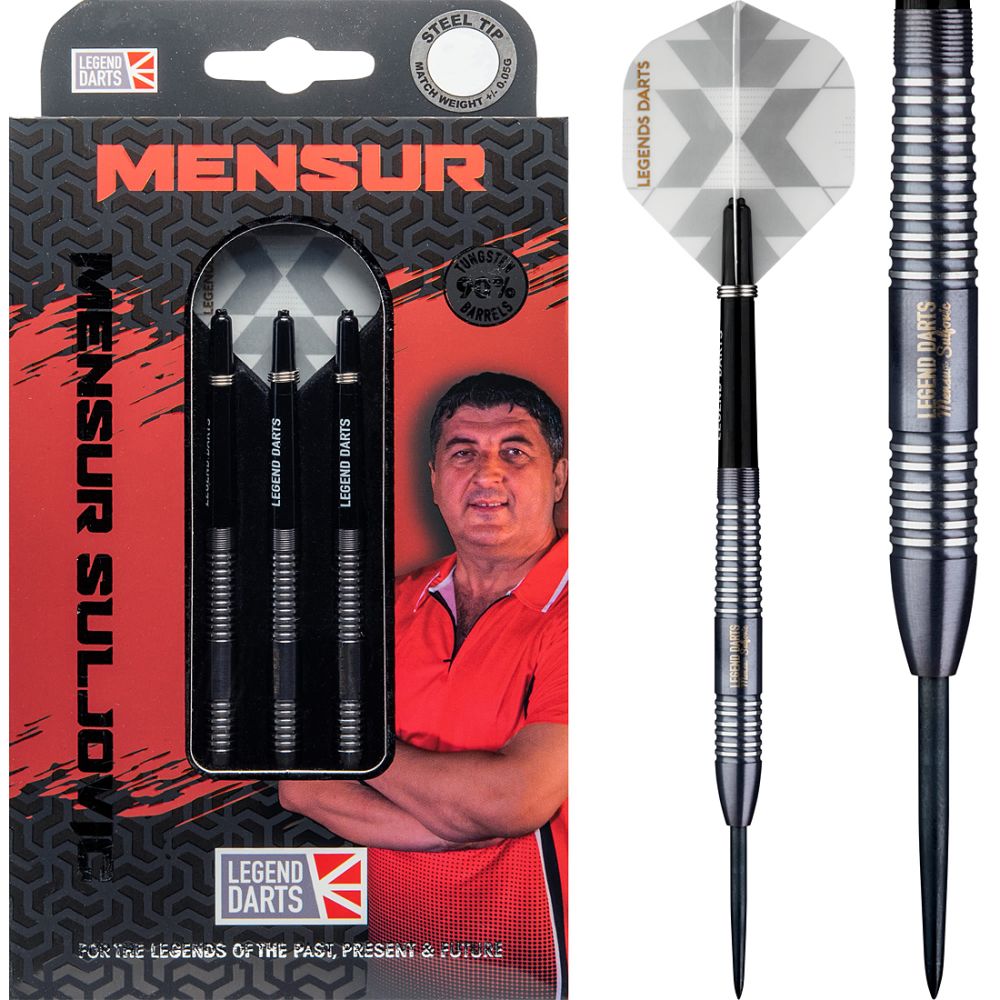 Legend Mensur Suljovic Black Darts