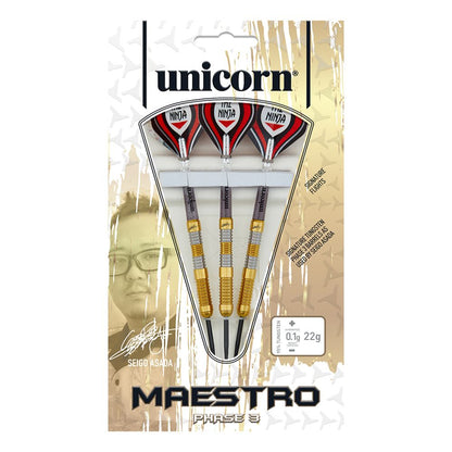 Unicorn Maestro Seigo Asada Gold Phase 3 Darts