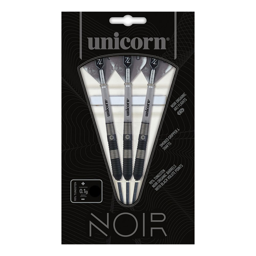 NOIR BLACK TITANIUM COATED 90% TUNGSTEN DARTS