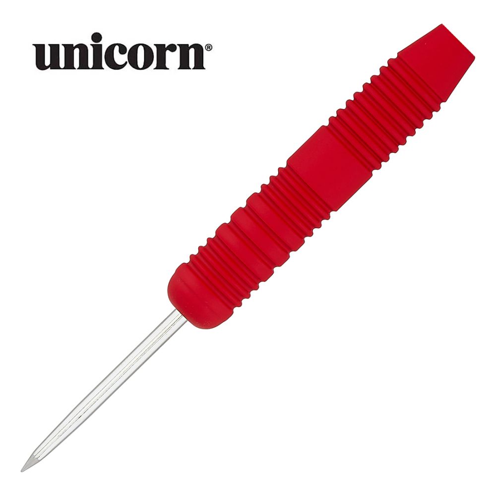 Unicorn Core Plus Rubberised Red Brass Darts