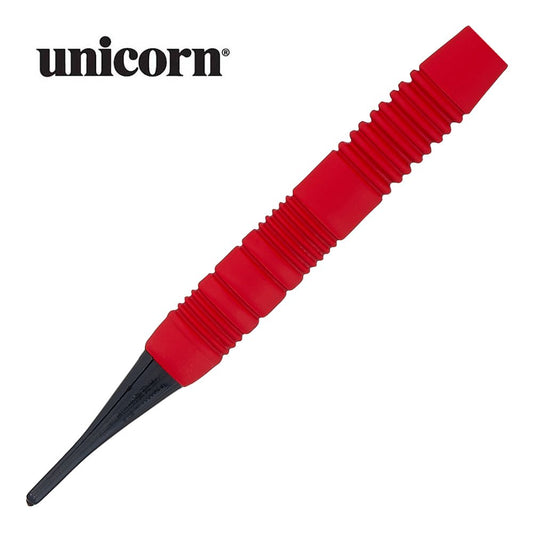 Unicorn Core Plus Rubberised Red Brass Soft Tip Darts