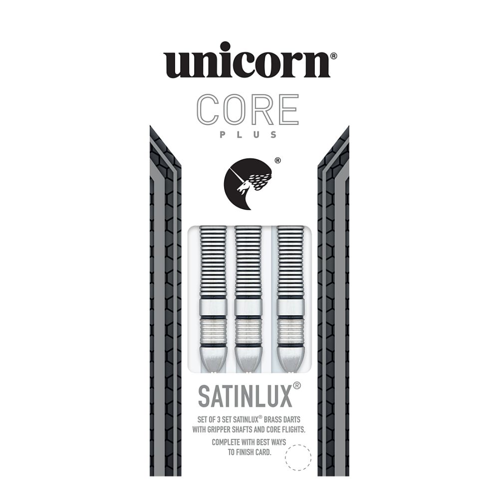 Unicorn Core Plus Satinlux Brass Darts