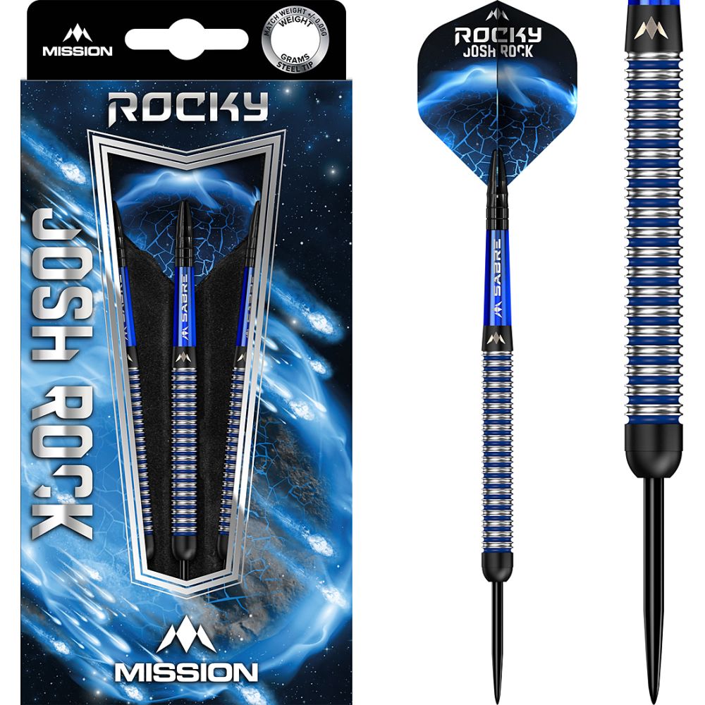 Mission Josh Rock Steel Tip Tungsten Darts