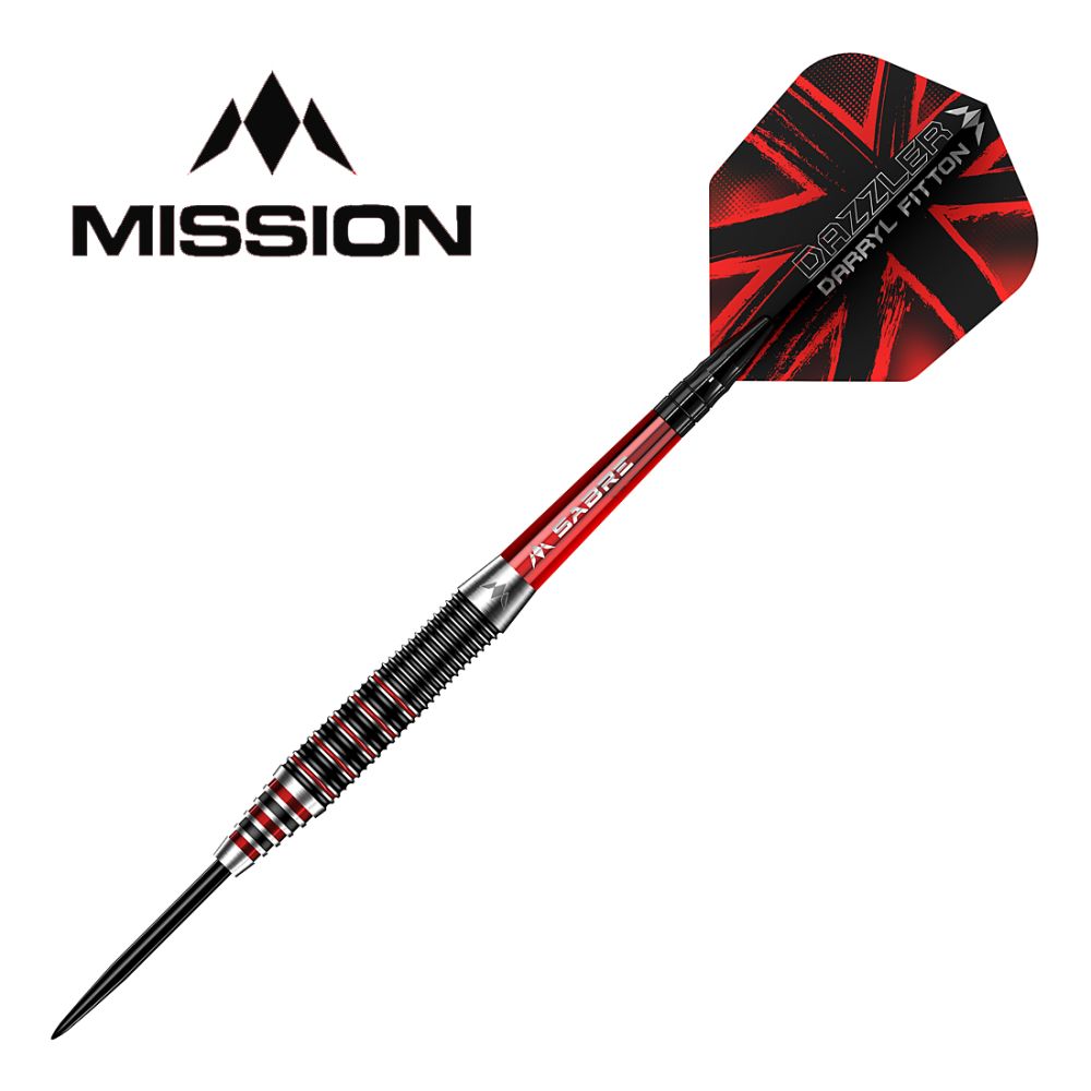 Mission Darryl Fitton Steel Tip Darts