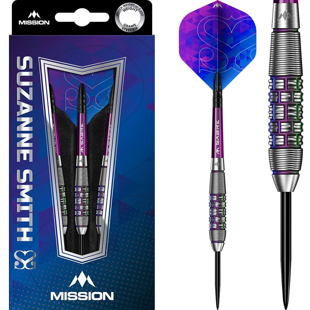 Mission Suzanne Smith Steel Tip Darts