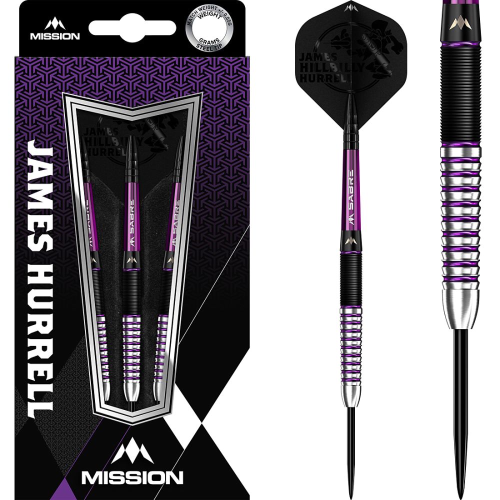 Mission James Hurrell Steel Tip Darts