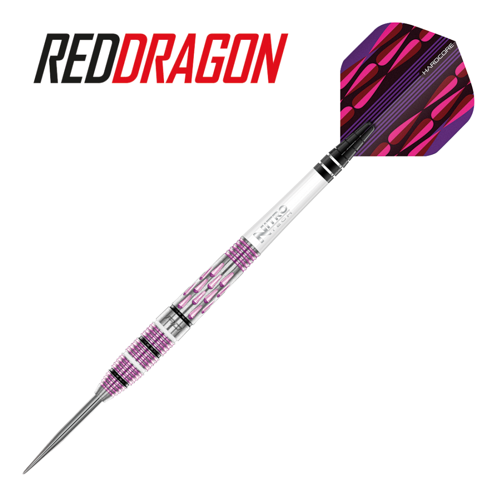 Red Dragon Artura Shocking Pink Steel Tip Darts