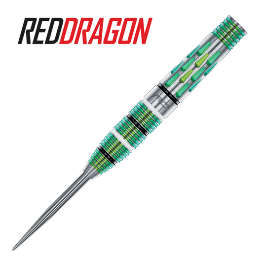 Red Dragon Artura Screamin Green Steel Tip Darts