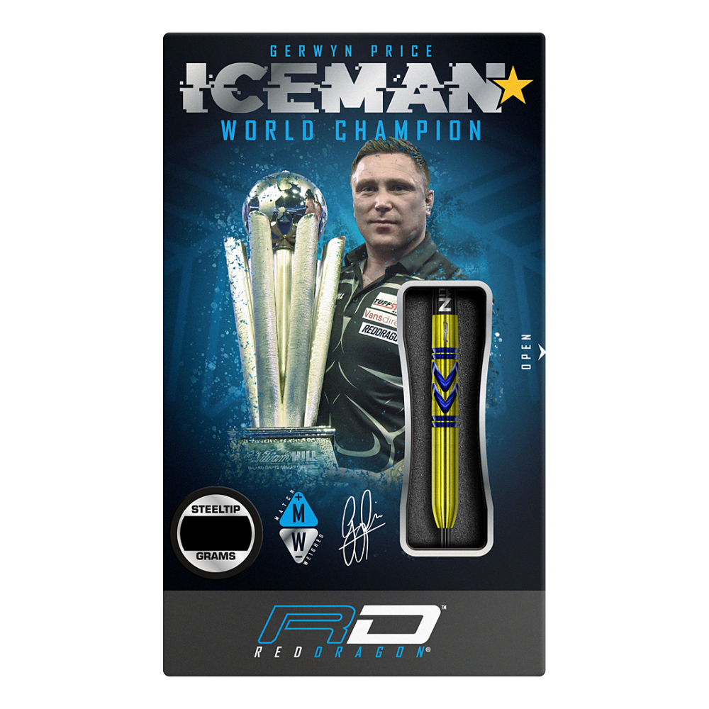 Red Dragon Gerwyn Price Avalanche Pro Gold Darts