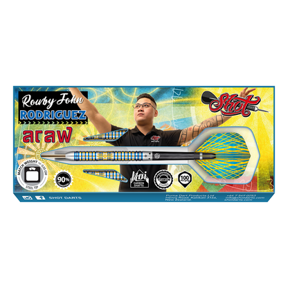 Shot Rowby John Rodriguez Araw Steel Tip Darts