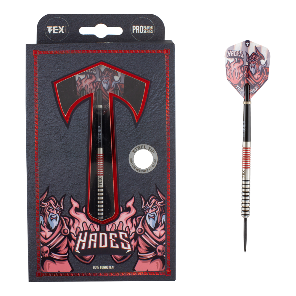 Tex Hades 90% Tungsten Steel Tip Darts