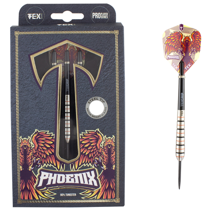 Tex Phoenix 90% Tungsten Steel Tip Darts