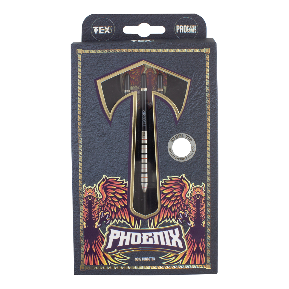 Tex Phoenix 90% Tungsten Steel Tip Darts