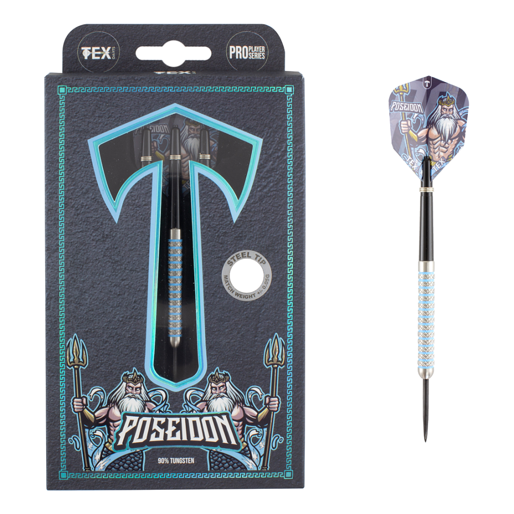 Tex Poseidon 90% Tungsten Steel Tip Darts