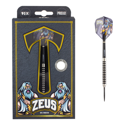 Tex Zeus 90% Tungsten Steel Tip Darts